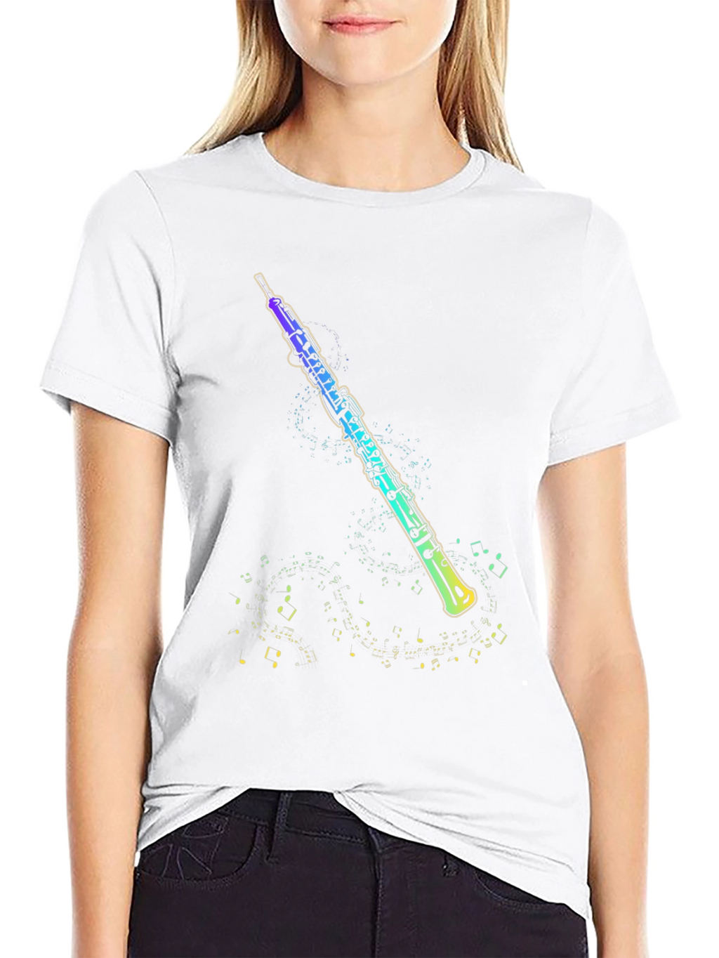 Rainbow Oboe Music T-Shirt