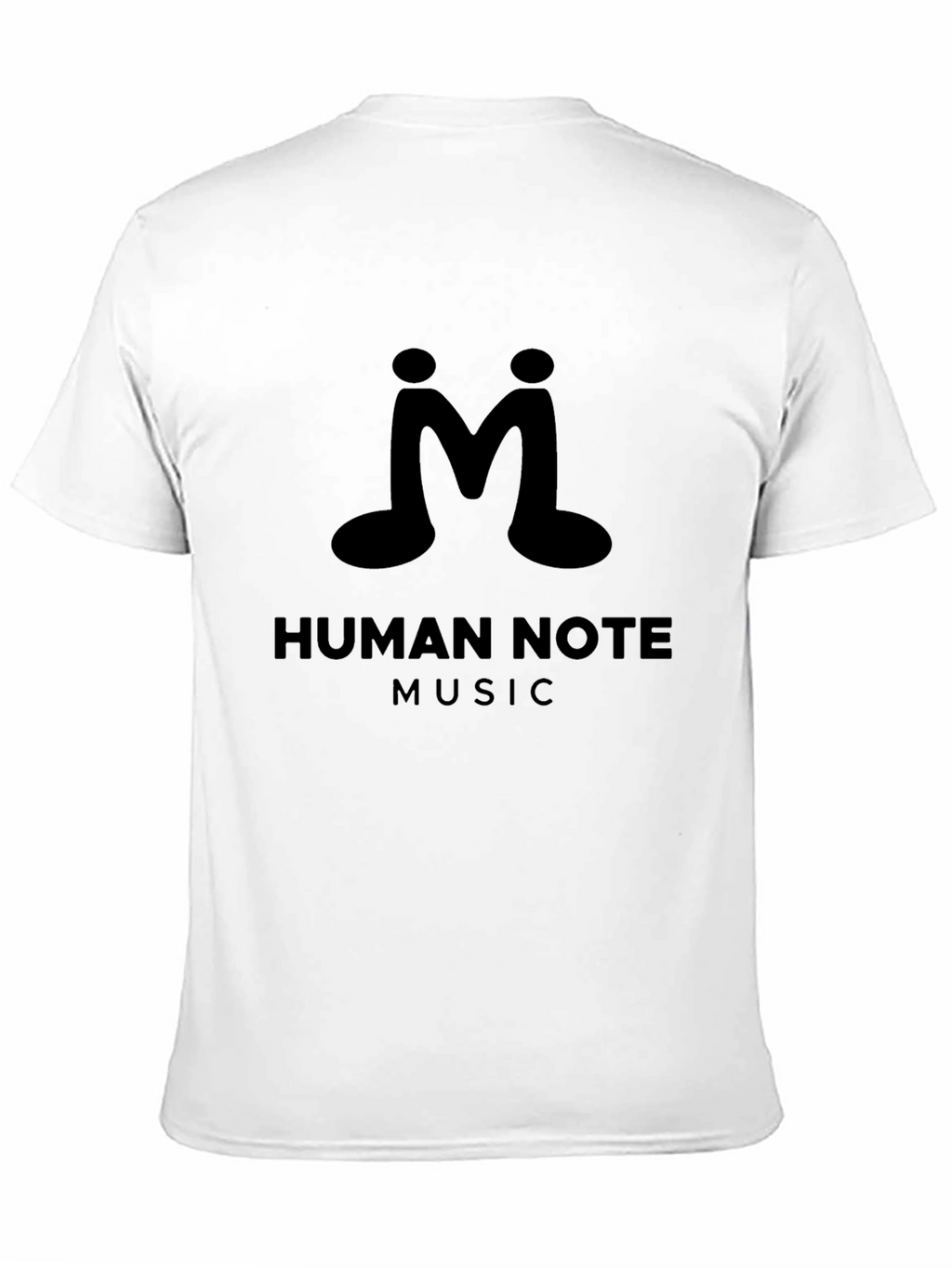 Human Note Music Black T-Shirt
