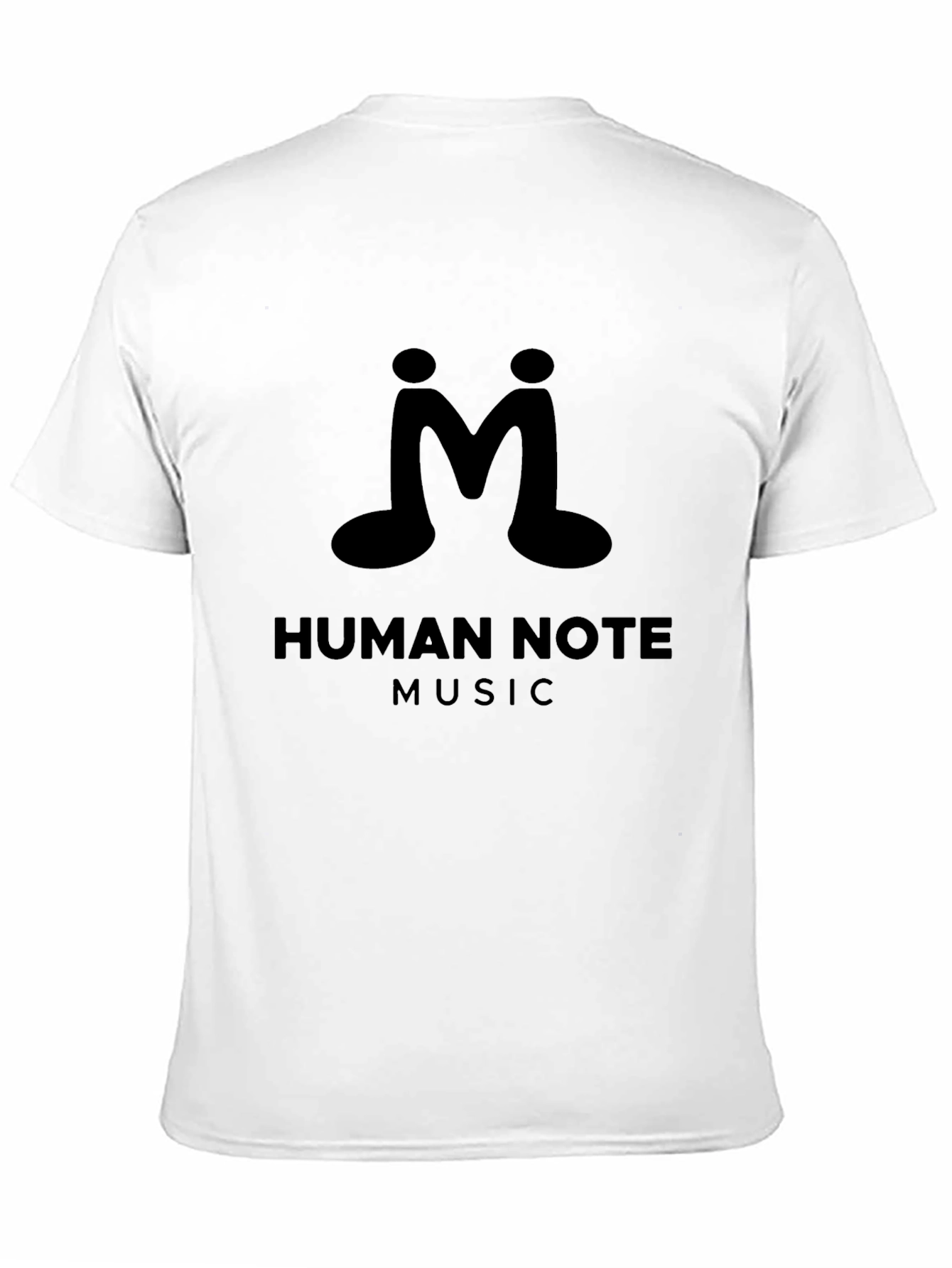 Human Note Music Black T-Shirt