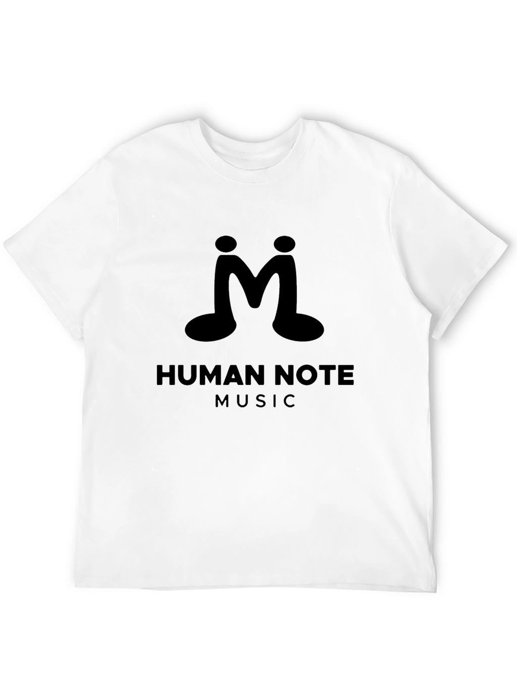 Human Note Music Black T-Shirt