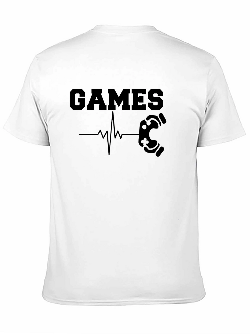 Games Heartbeat T-Shirt - Gamer Style
