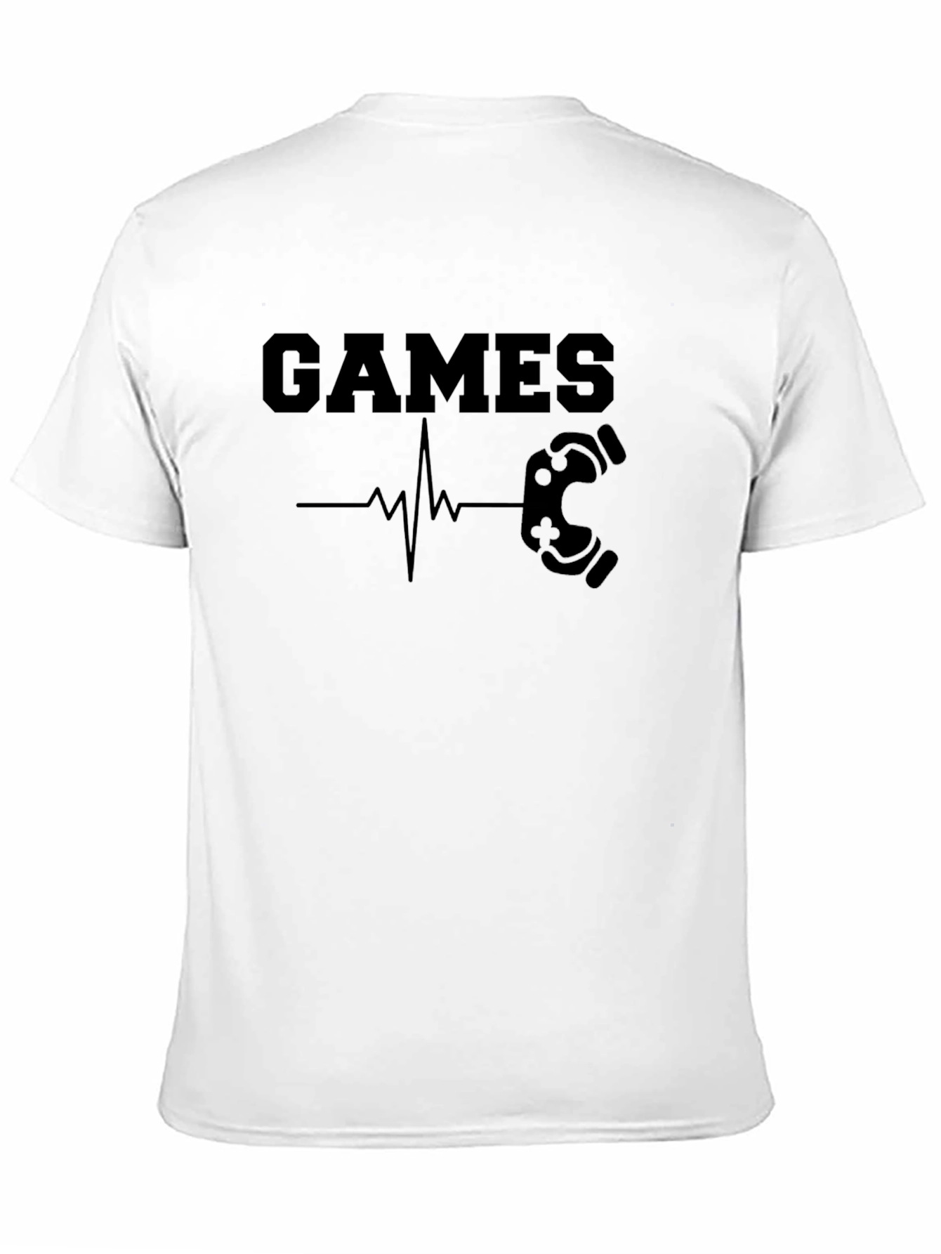 Games Heartbeat T-Shirt - Gamer Style