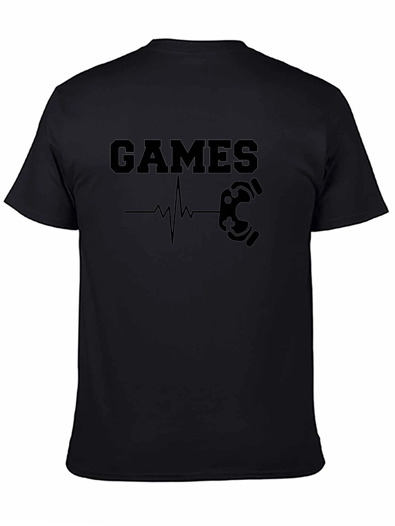 Games Heartbeat T-Shirt - Gamer Style