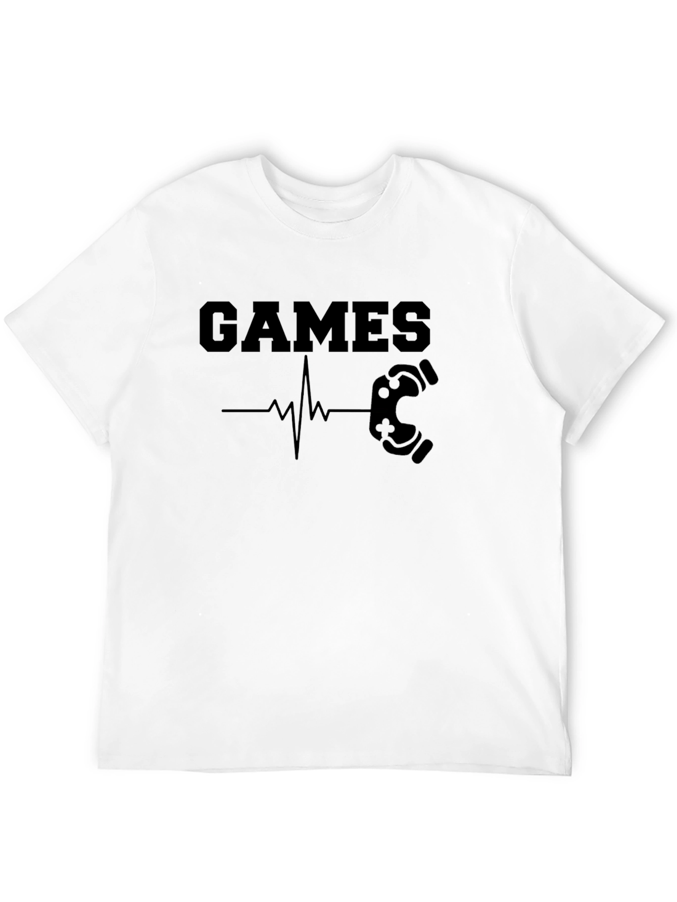 Games Heartbeat T-Shirt - Gamer Style