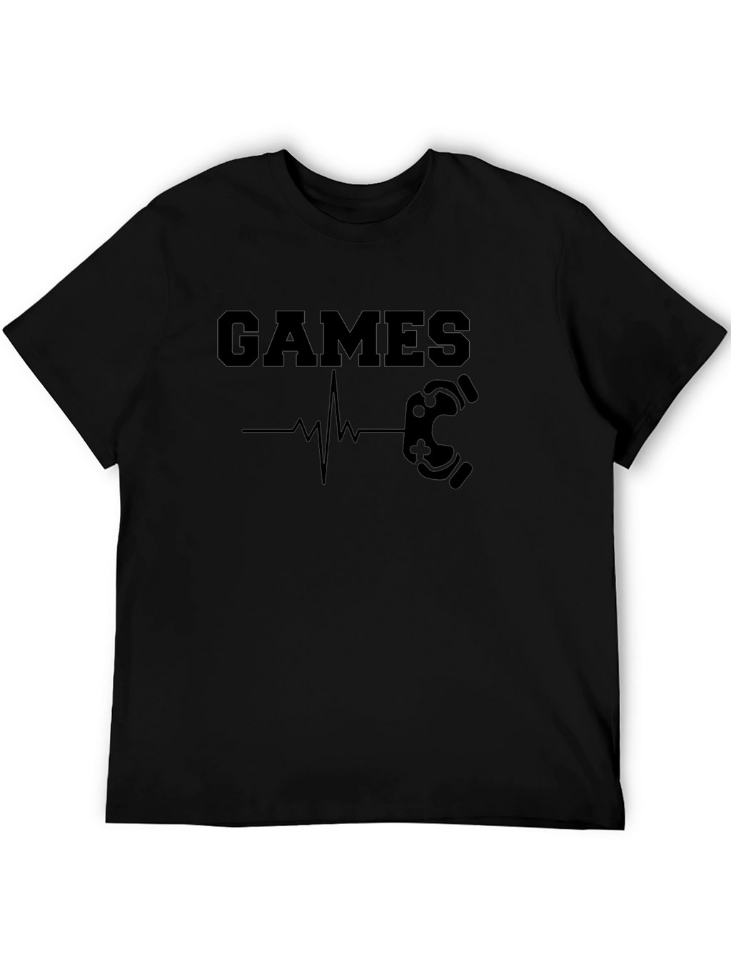 Games Heartbeat T-Shirt - Gamer Style