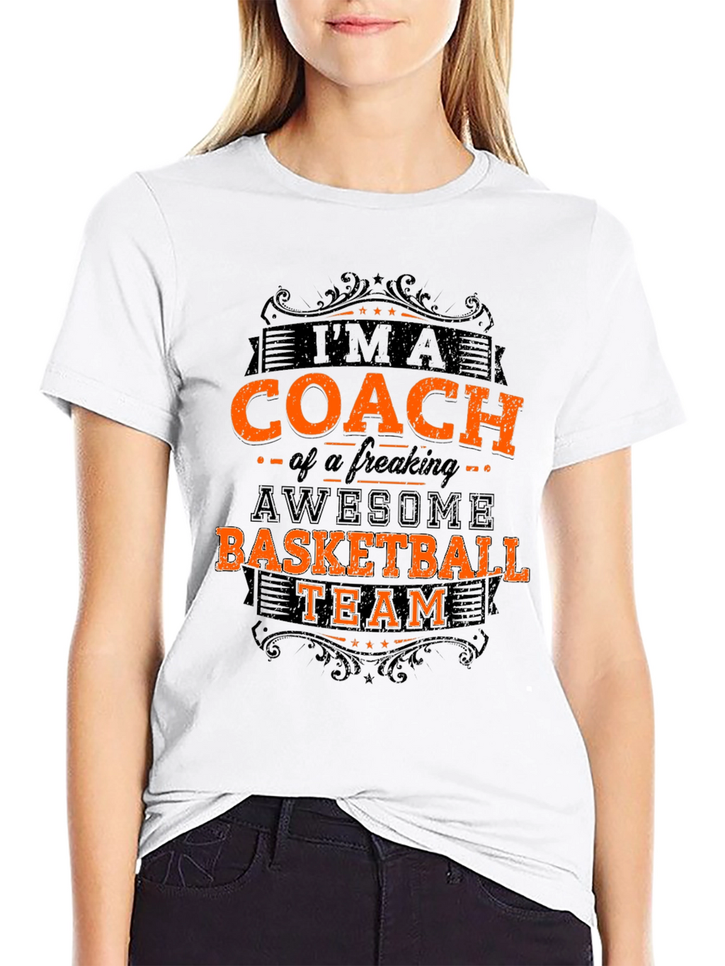 Im a Coach Basketball Team T-Shirt