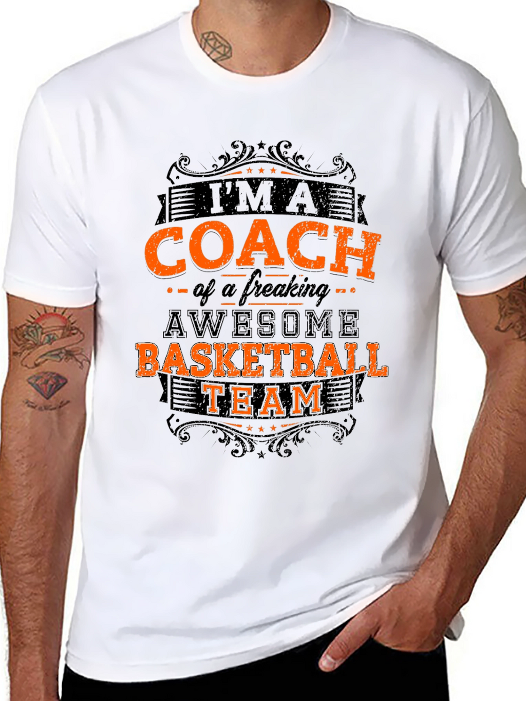 Im a Coach Basketball Team T-Shirt