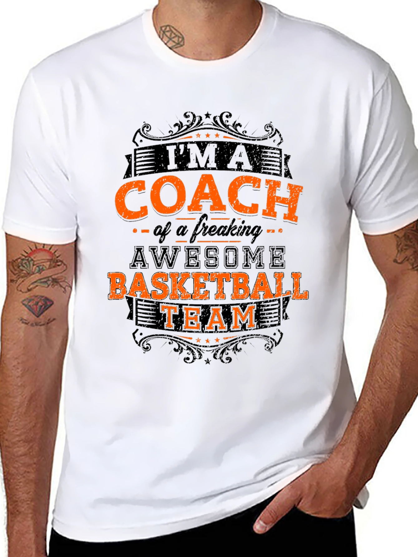 Im a Coach Basketball Team T-Shirt