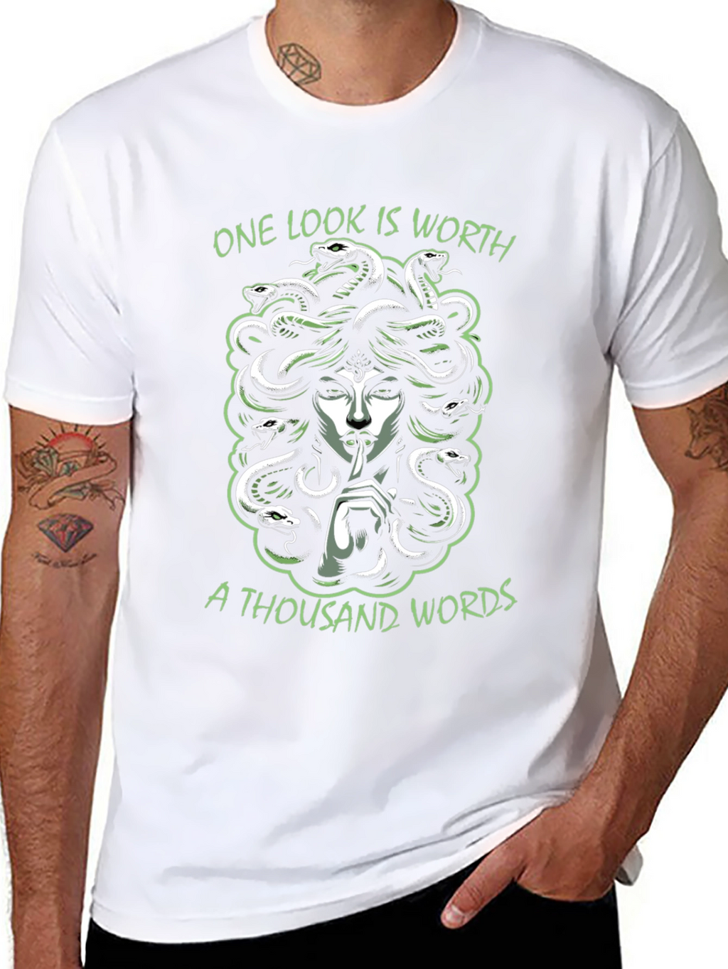 Medusa Graphic Tee - One Look T-Shirt