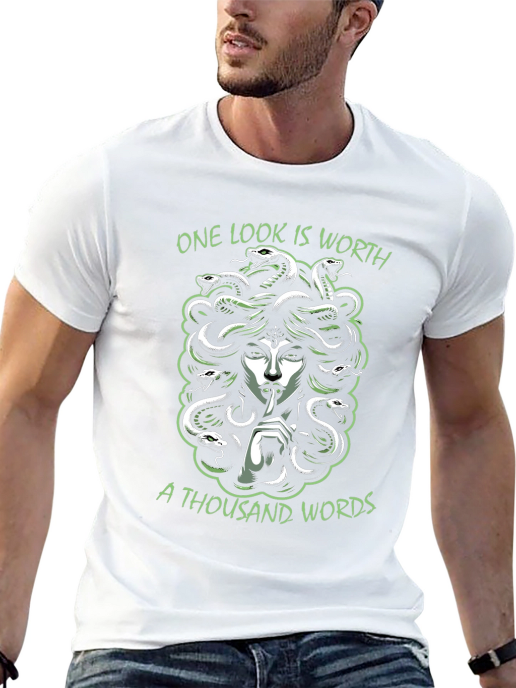 Medusa Graphic Tee - One Look T-Shirt