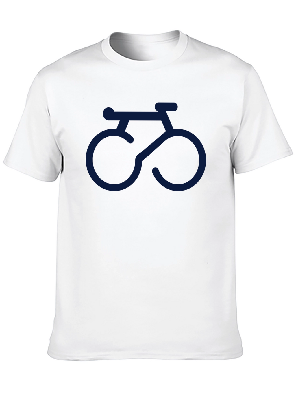Bike Graphic Tee - Black Cotton Casual T-Shirt