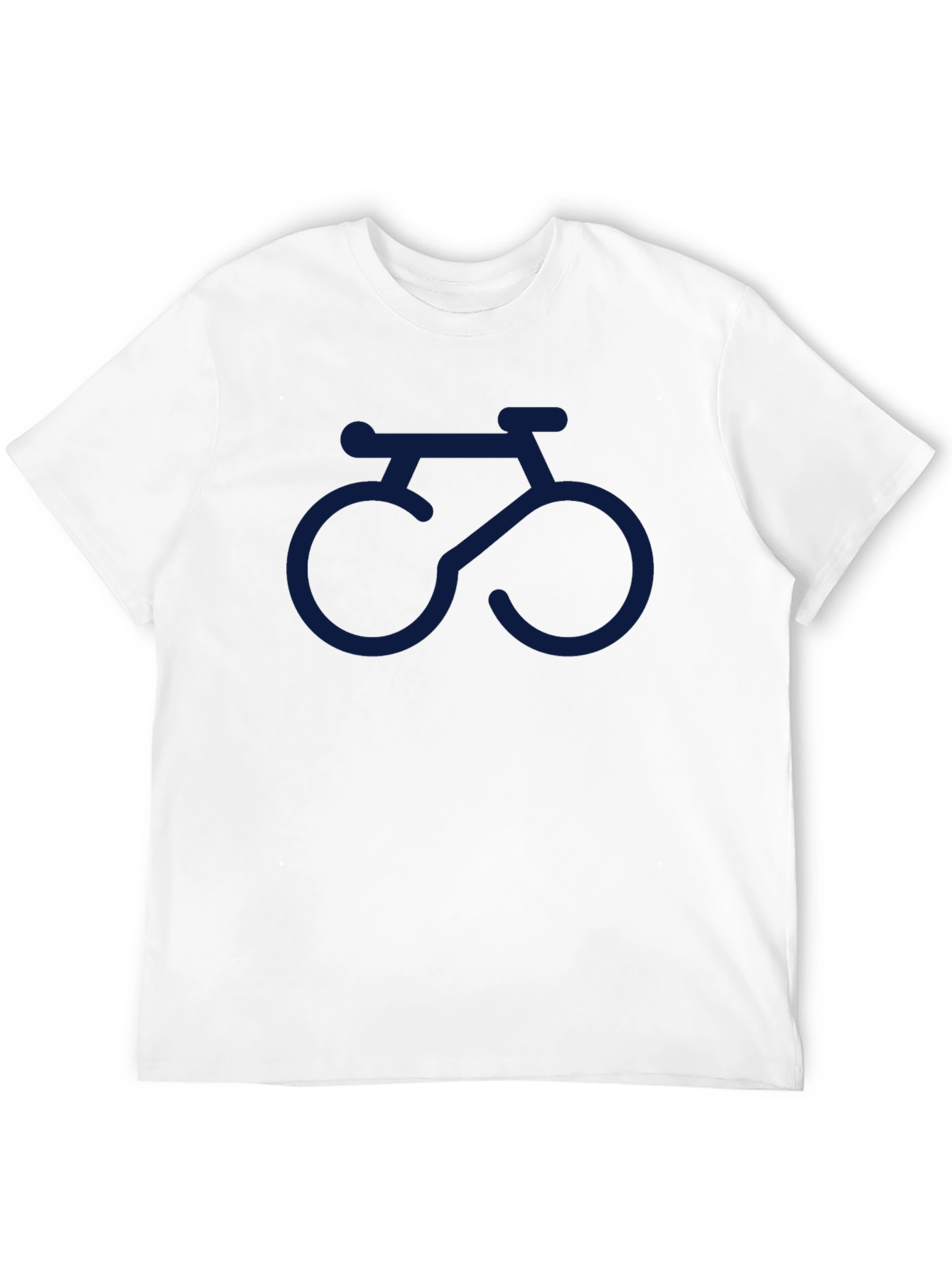 Bike Graphic Tee - Black Cotton Casual T-Shirt
