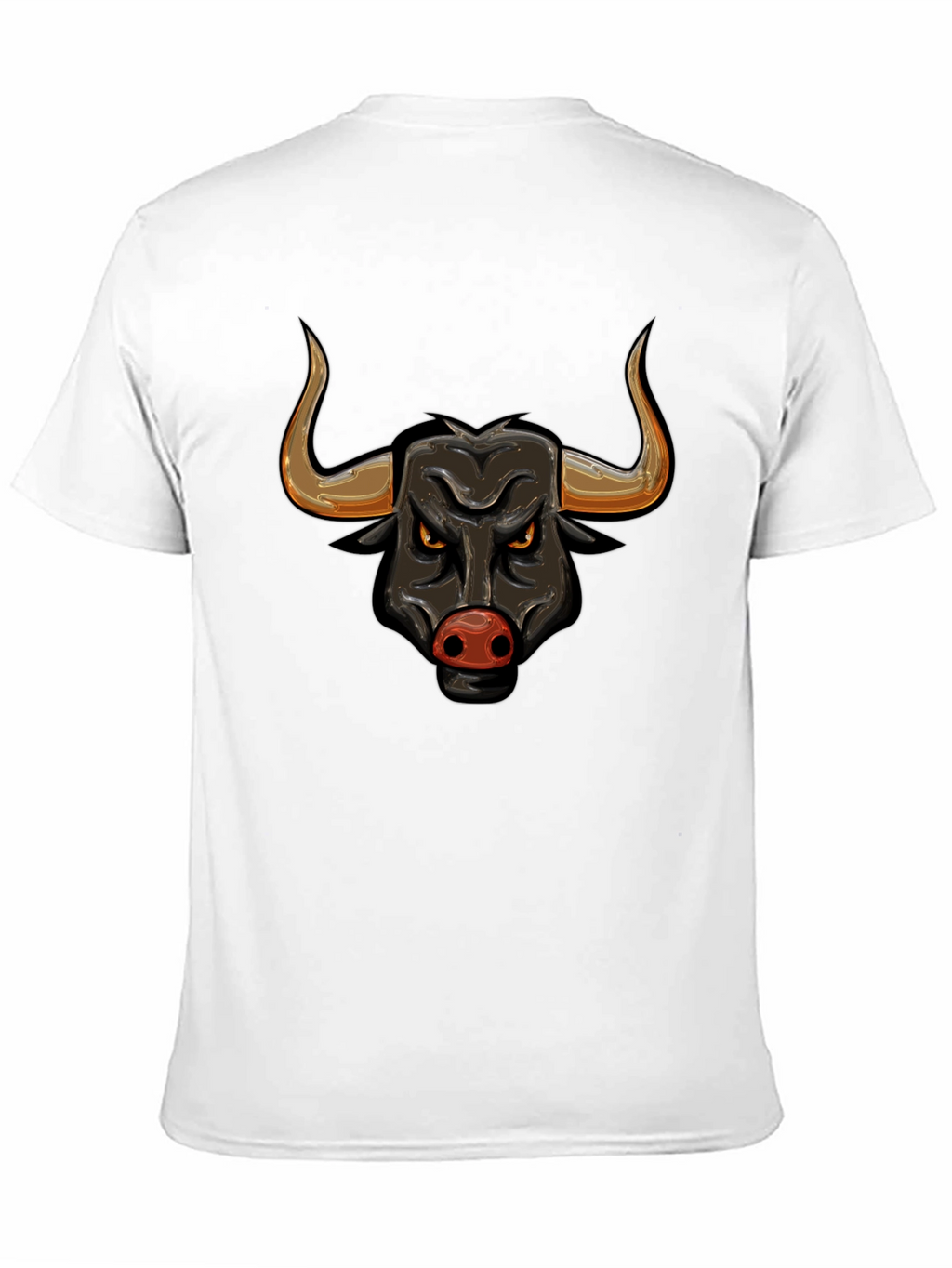 Black Bull Graphic Tee - Bold Design