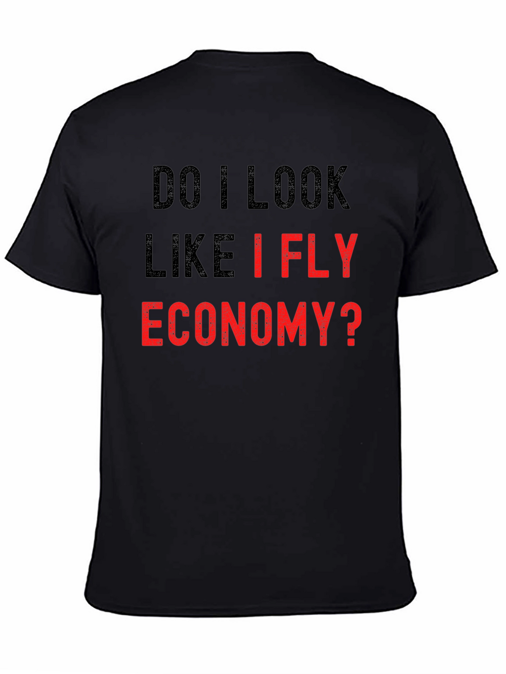 Do I Look Like I Fly Economy Funny Tee