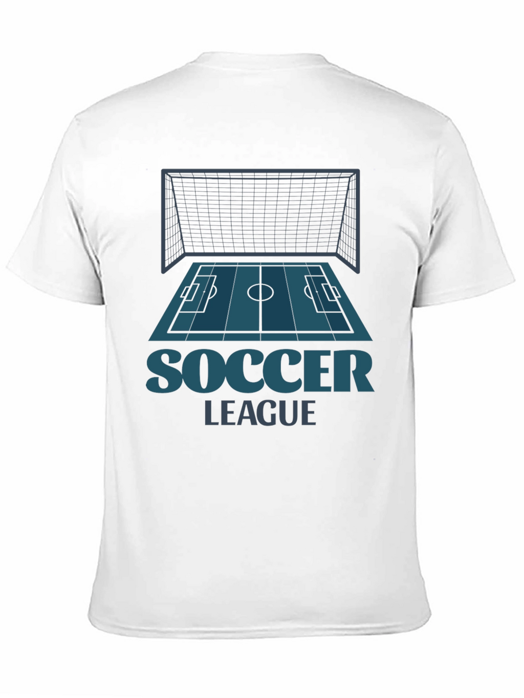 Soccer League Graphic Tee - Black