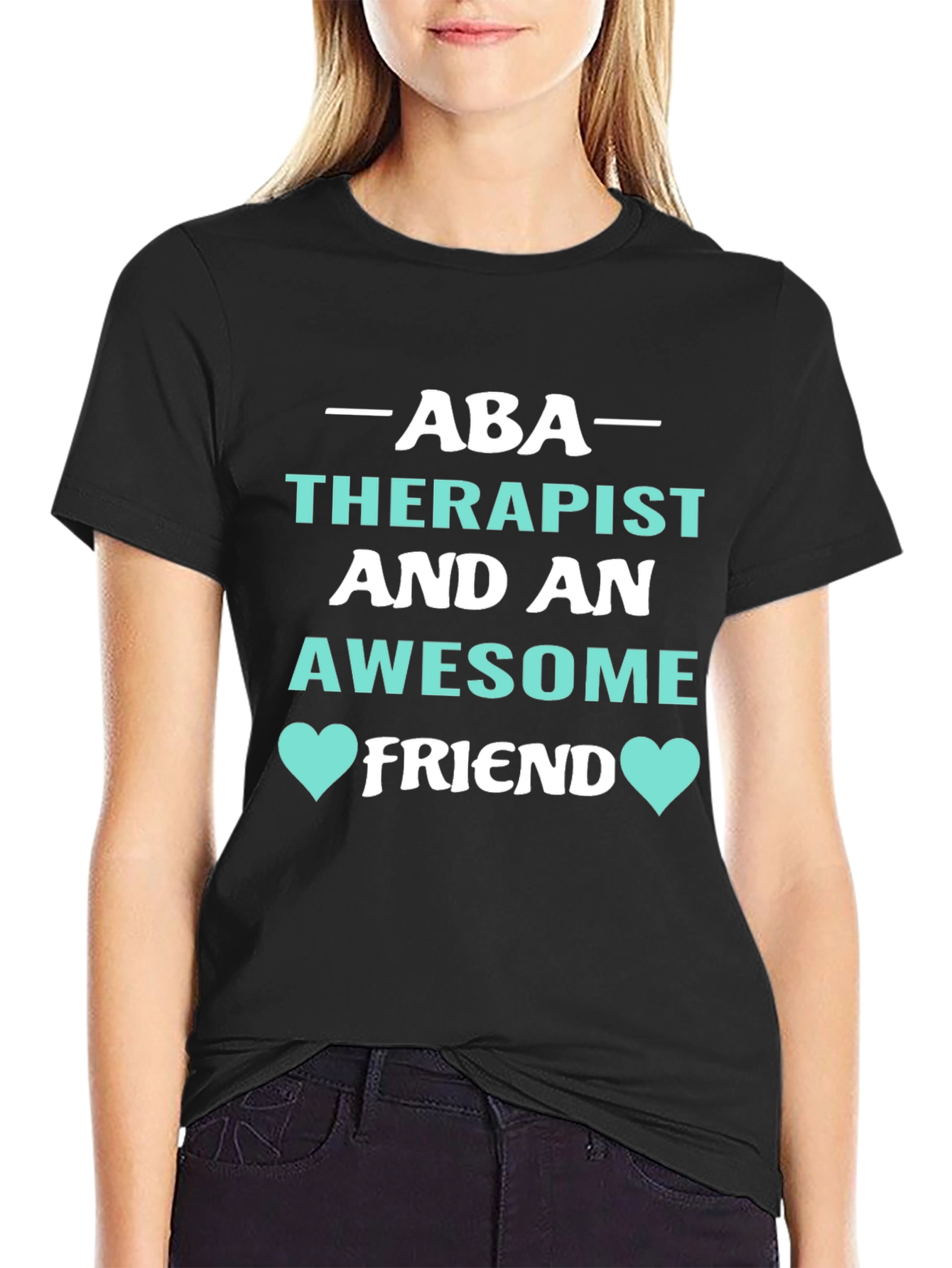 ABA Therapist Awesome Friend Graphic Tee