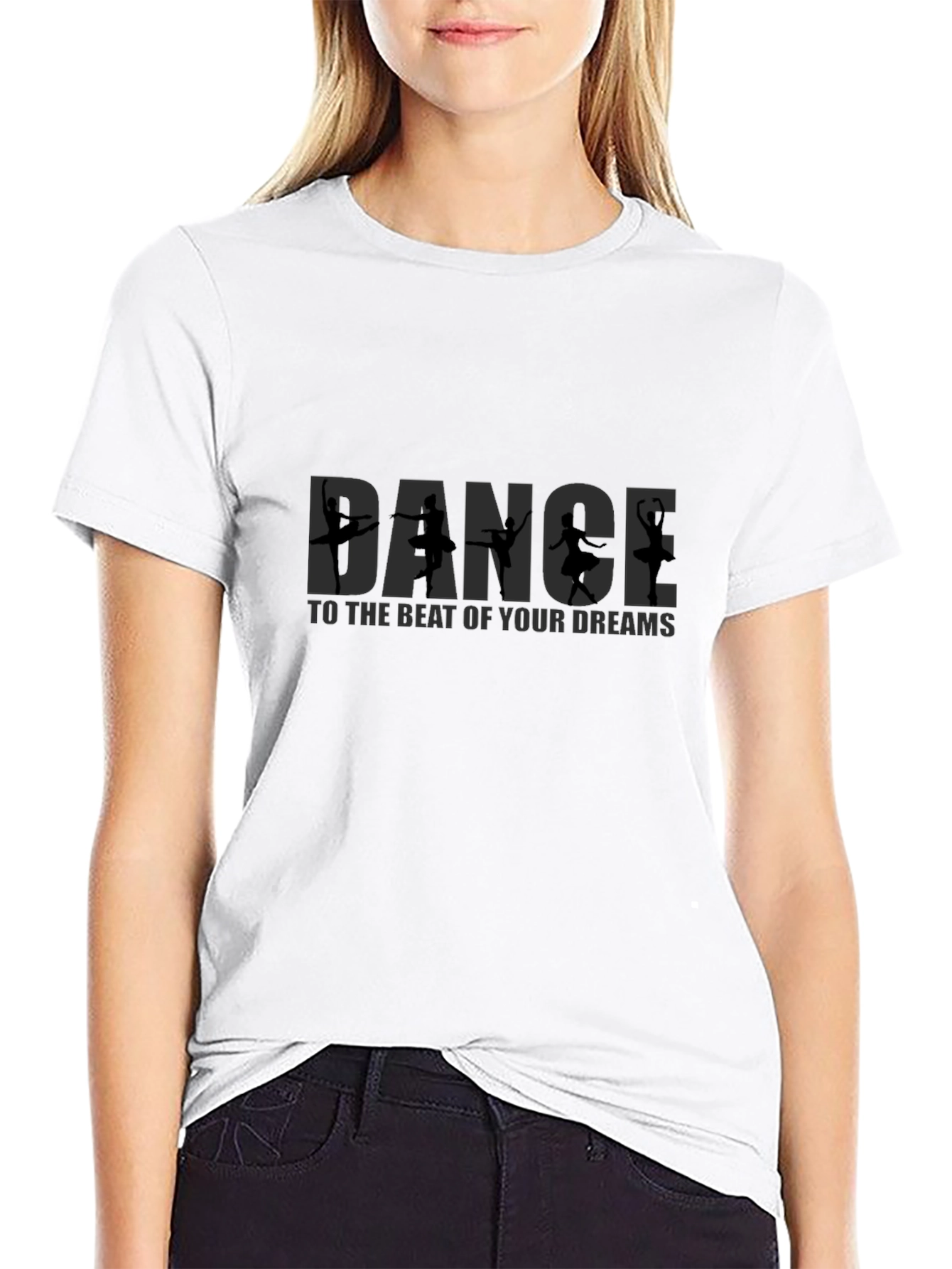 Dance to Your Dreams Black T-Shirt