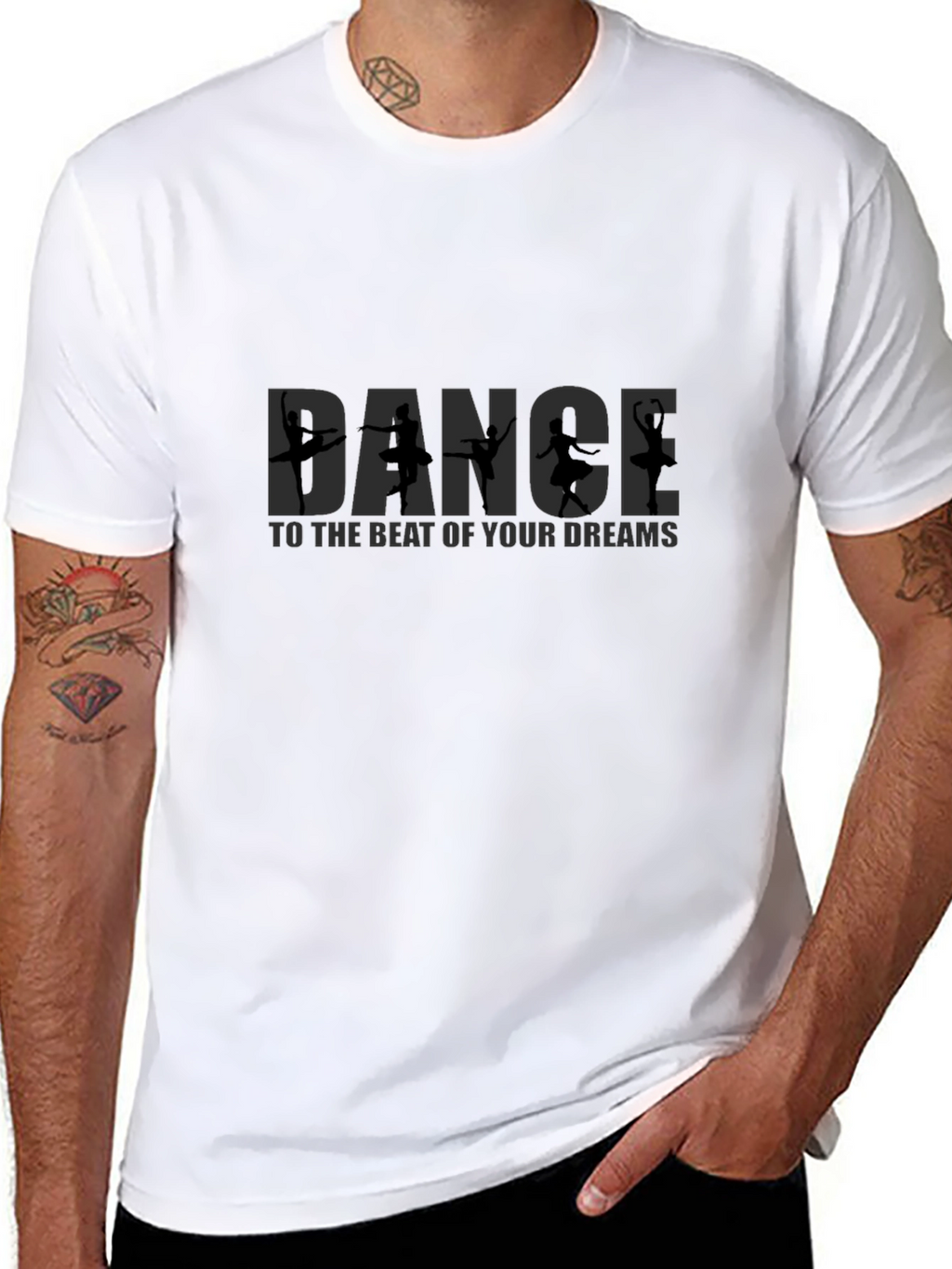 Dance to Your Dreams Black T-Shirt