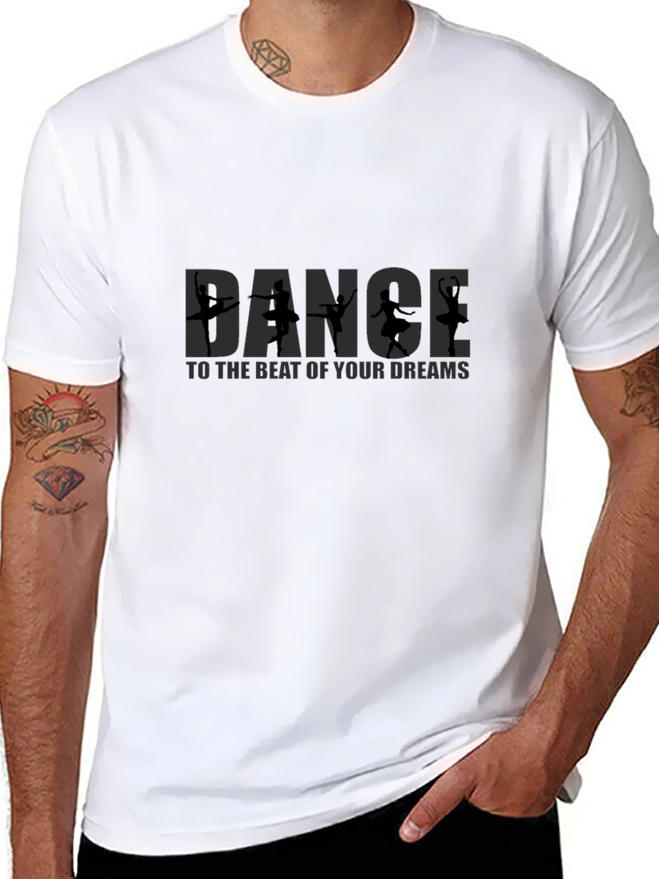 Dance to Your Dreams Black T-Shirt