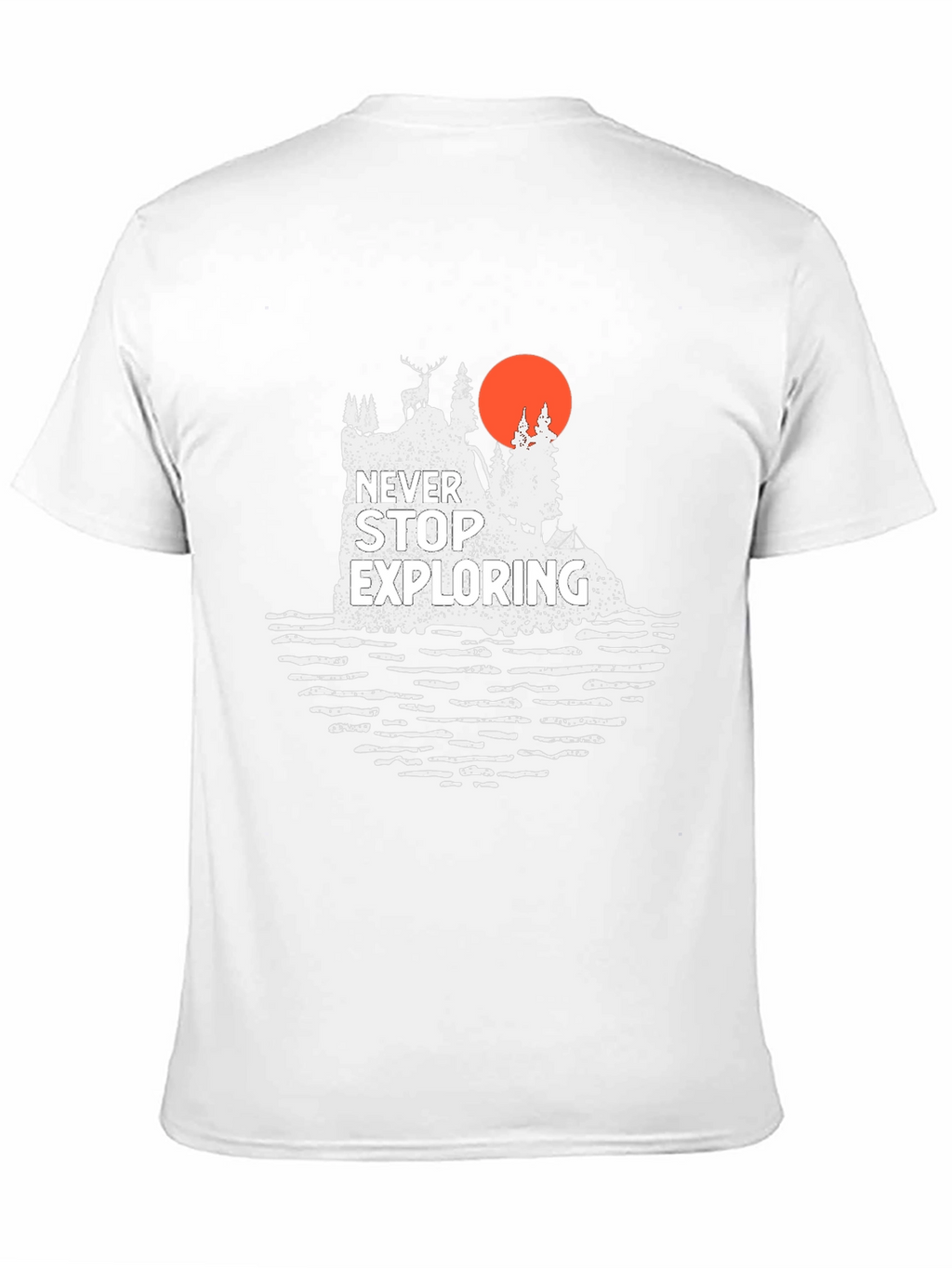 Never Stop Exploring Graphic Tee