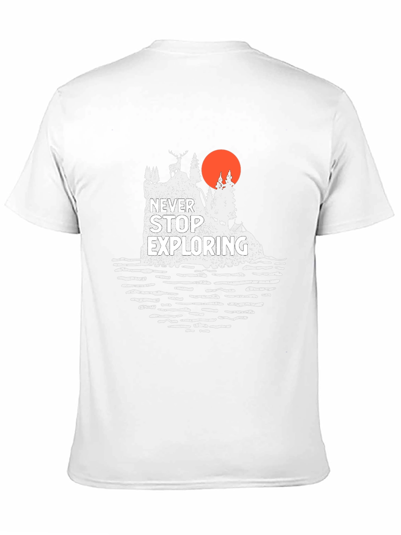 Never Stop Exploring Graphic Tee