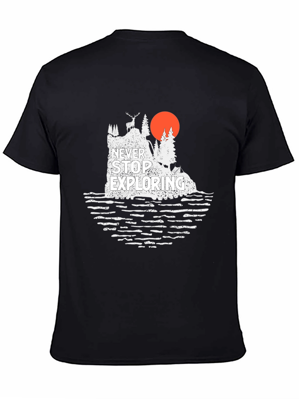 Never Stop Exploring Graphic Tee