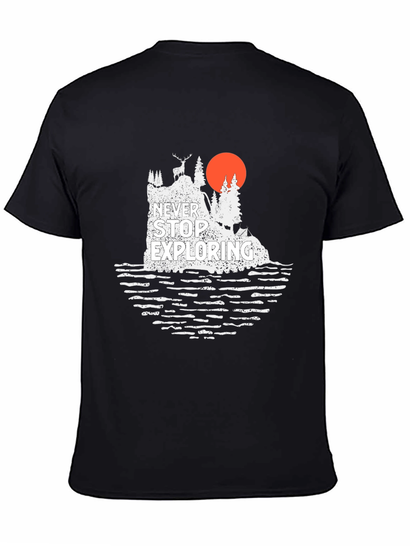 Never Stop Exploring Graphic Tee