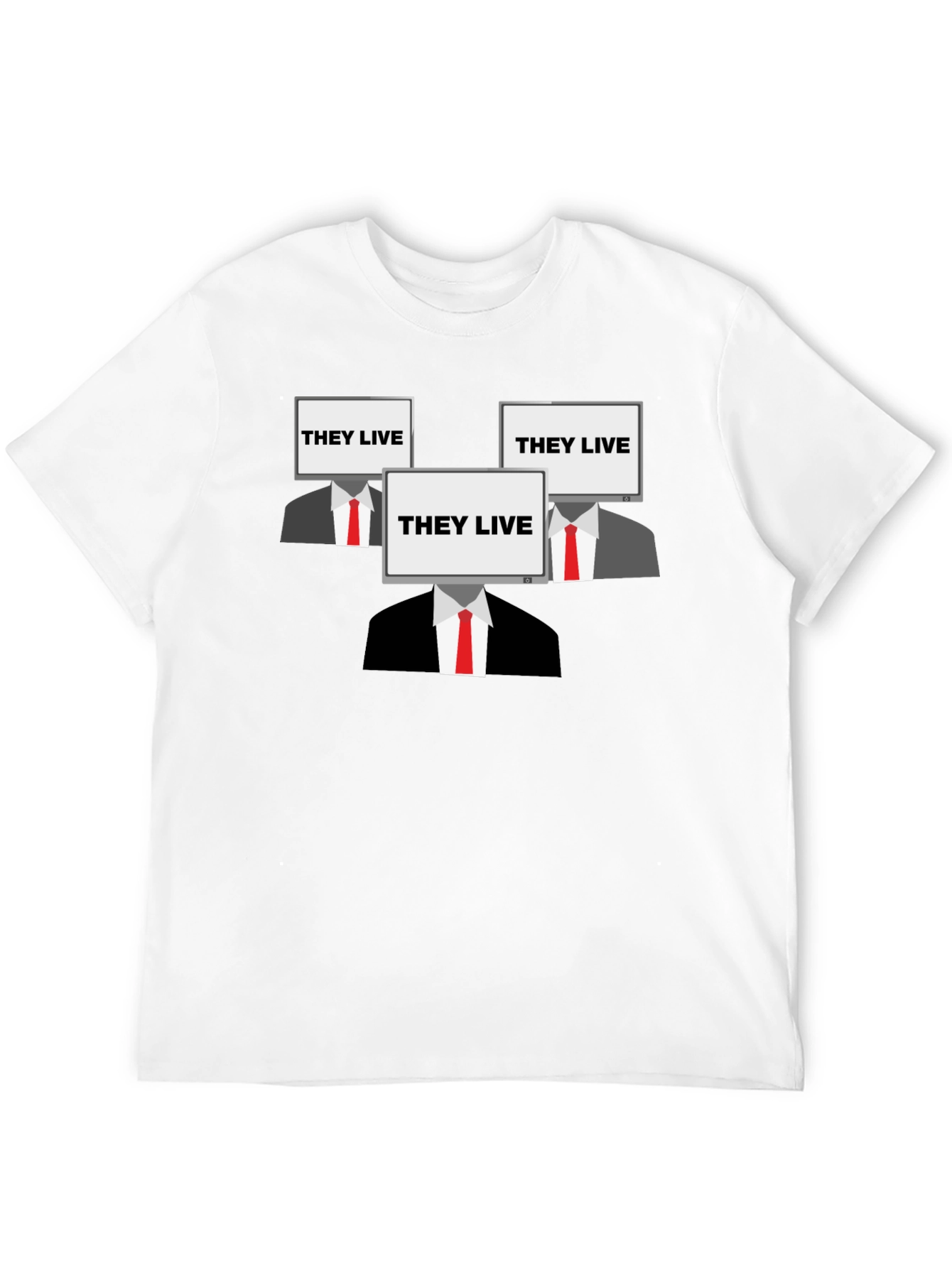 They Live Graphic Tee - Conspiracy T-Shirt