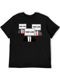 They Live Graphic Tee - Conspiracy T-Shirt