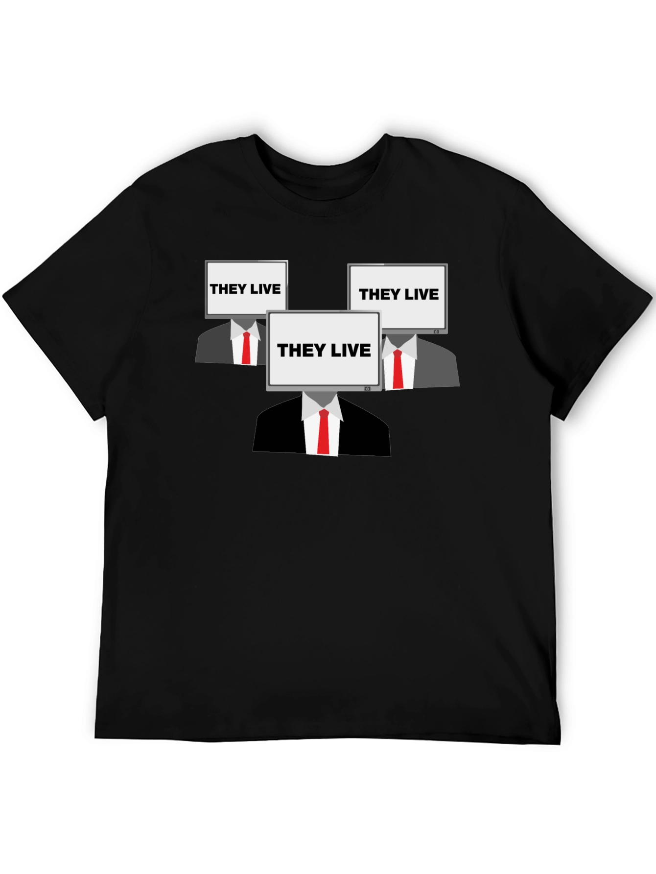 They Live Graphic Tee - Conspiracy T-Shirt