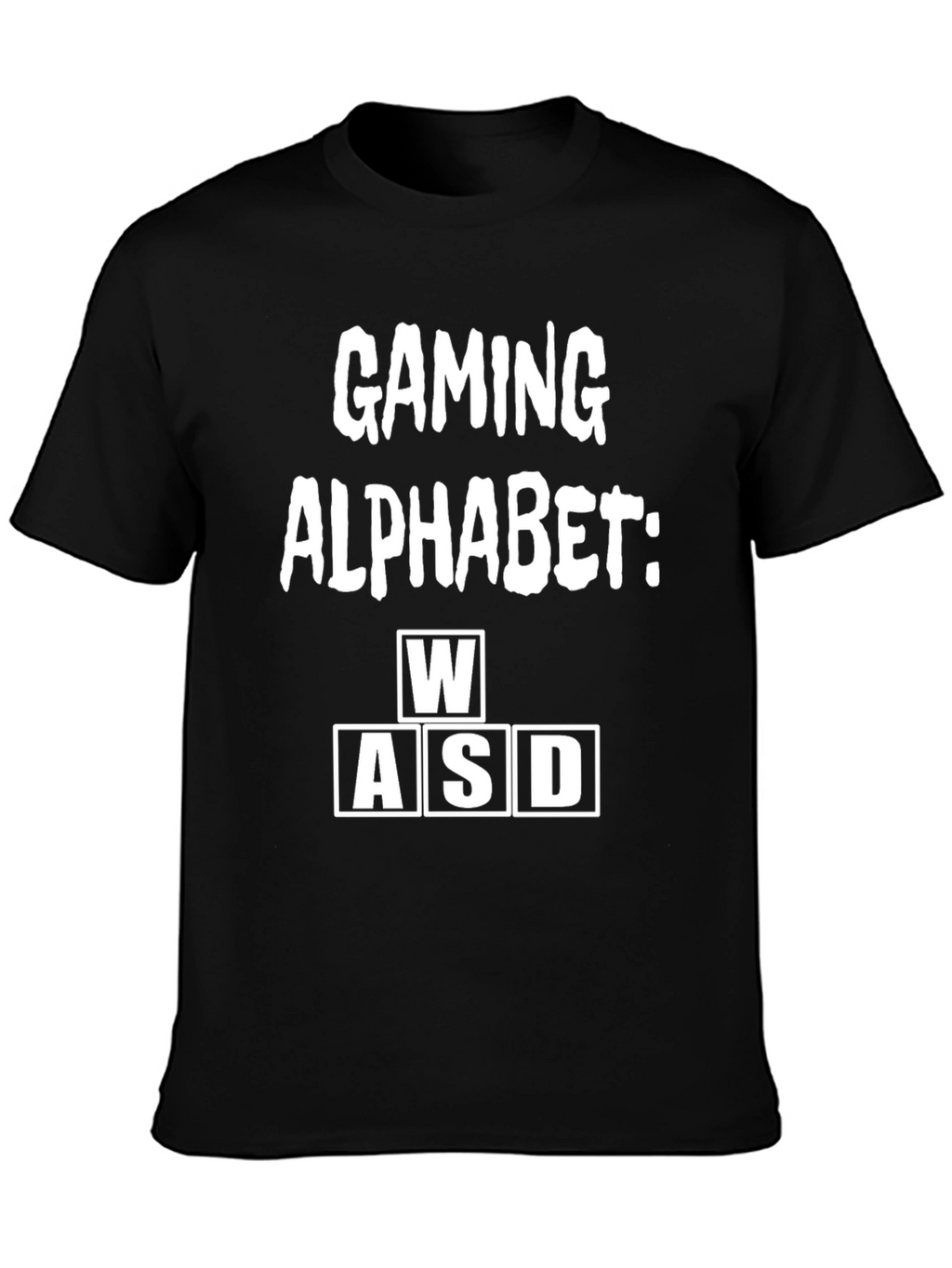 Gaming Alphabet WASD T-Shirt