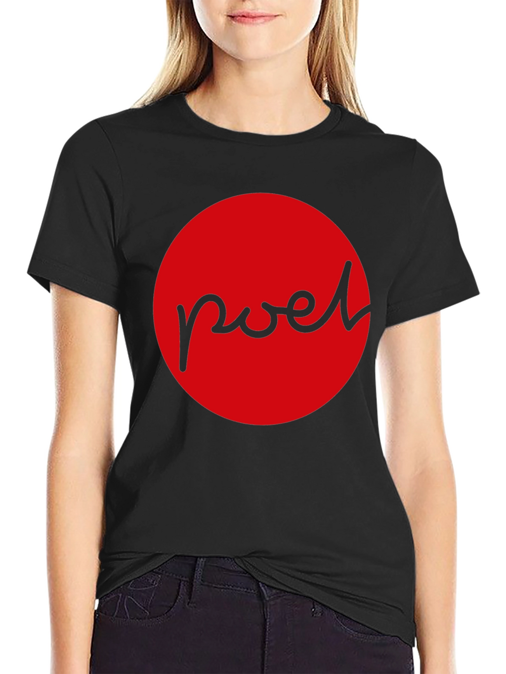 Red Circle Graphic Tee - Pwel Design
