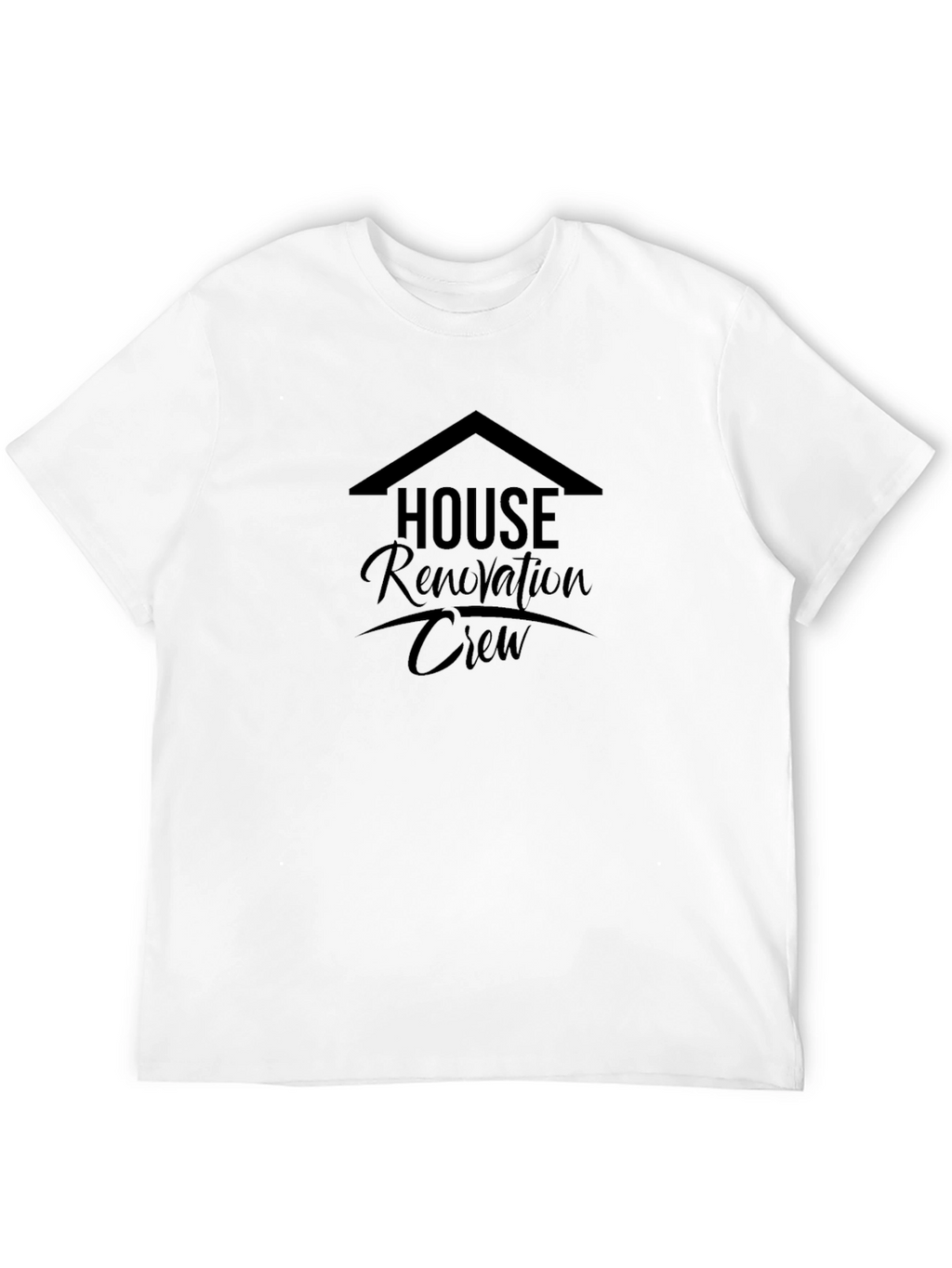 House Renovation Crew Black T-Shirt
