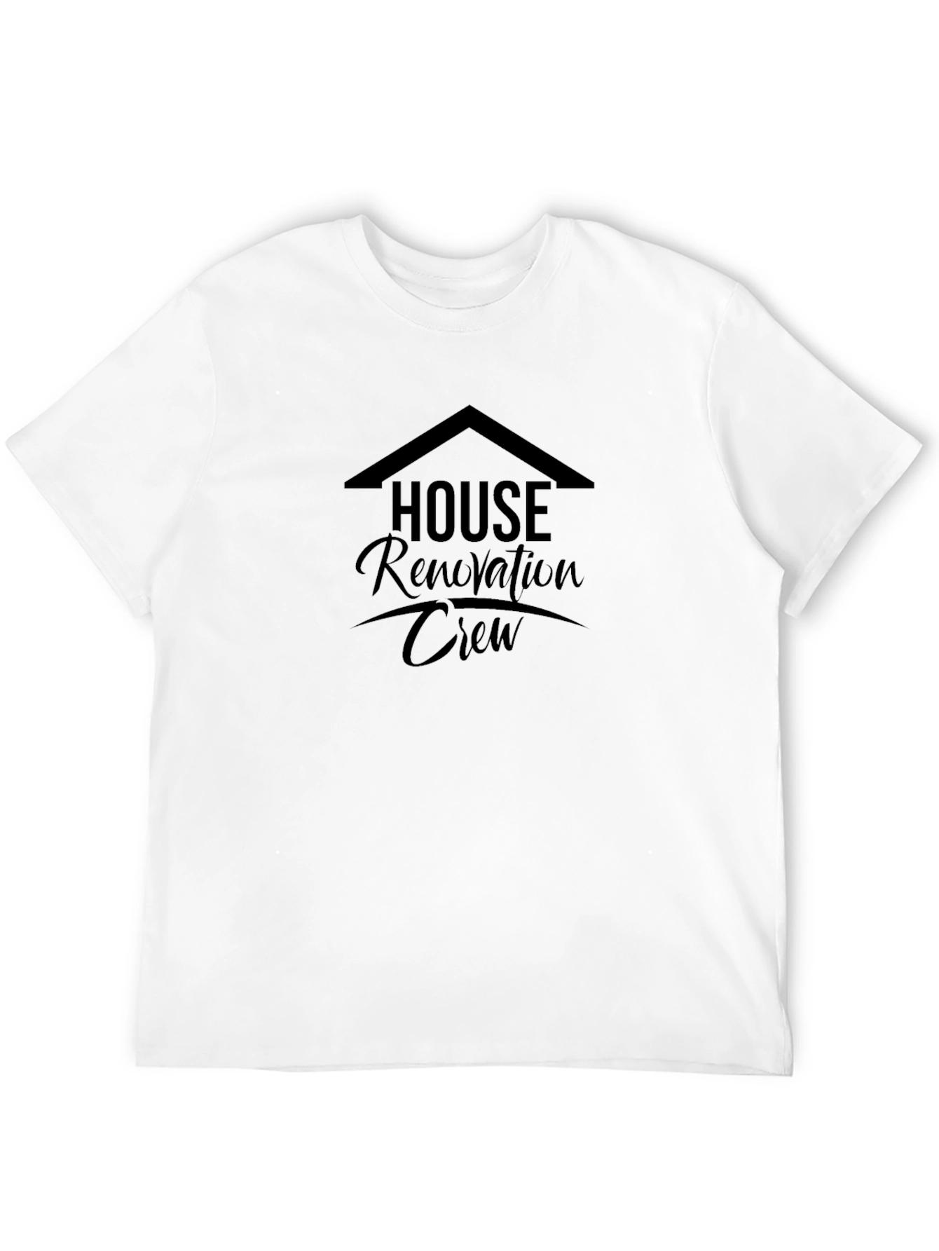 House Renovation Crew Black T-Shirt