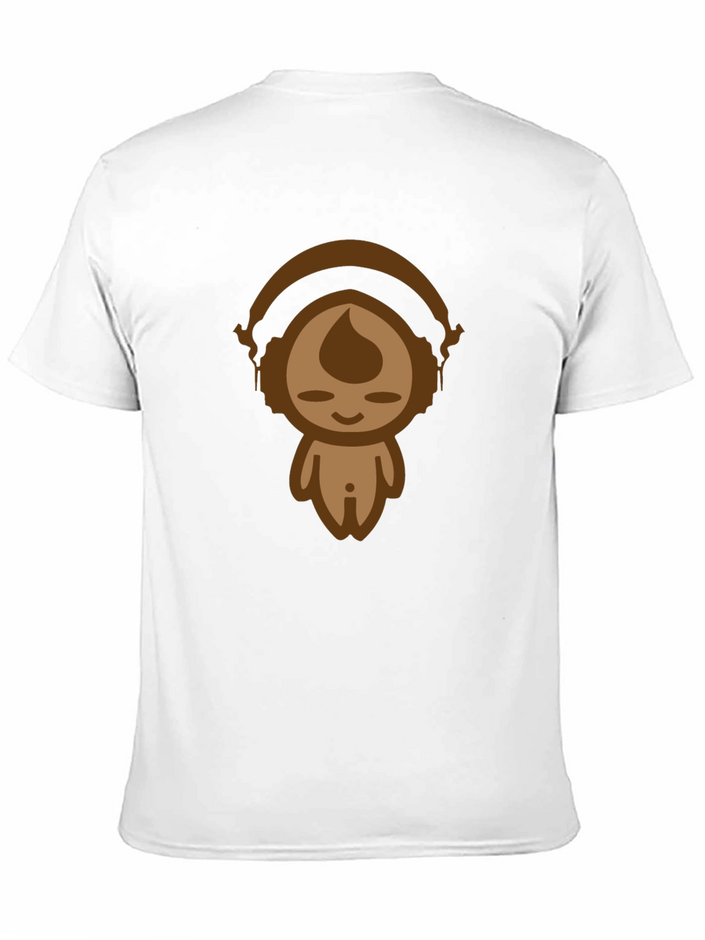 Funky Cartoon Tee - Black Cotton Blend