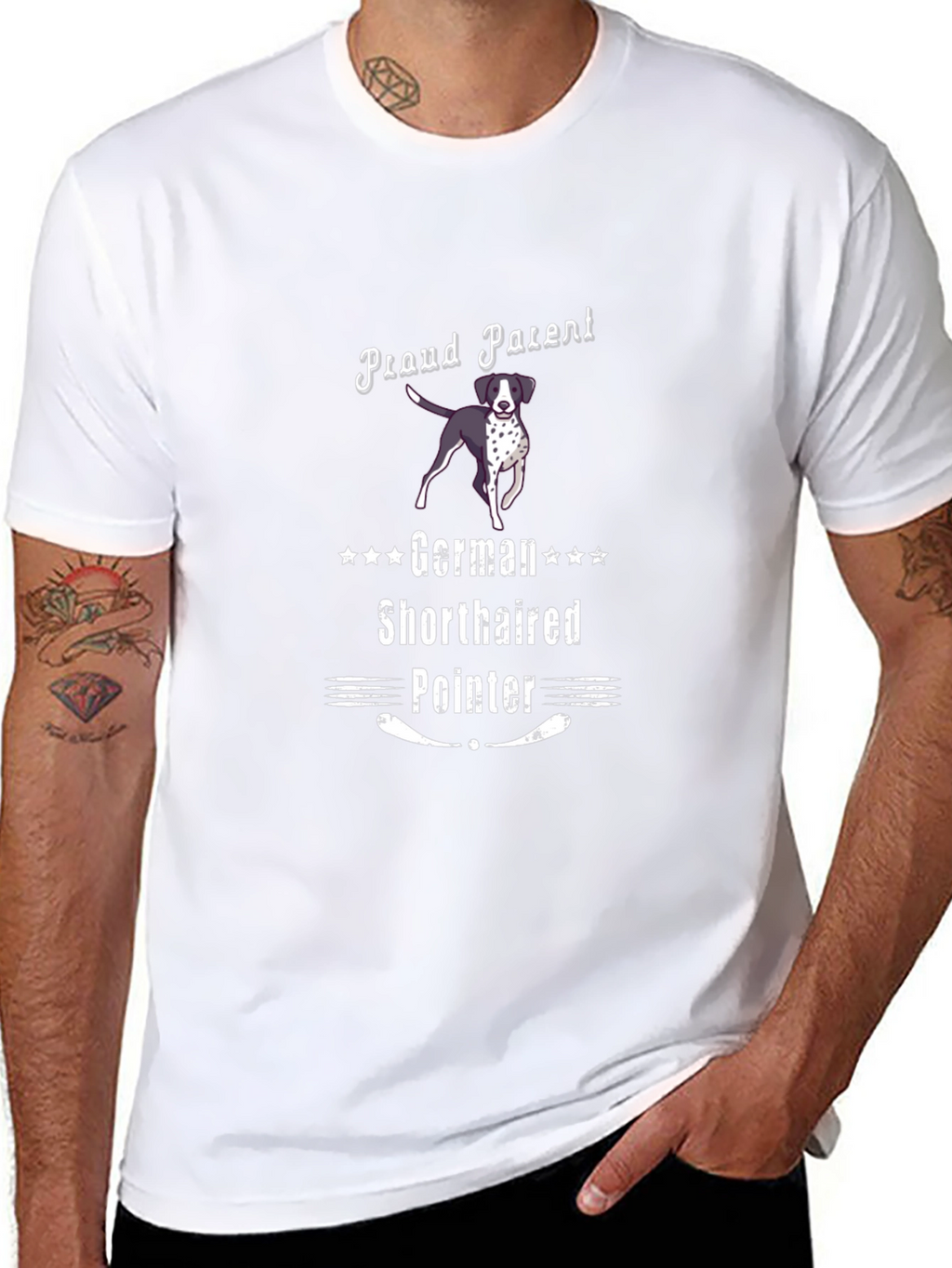 German Shorthaired Pointer Proud Parent T-Shirt – Dog Lover Tee