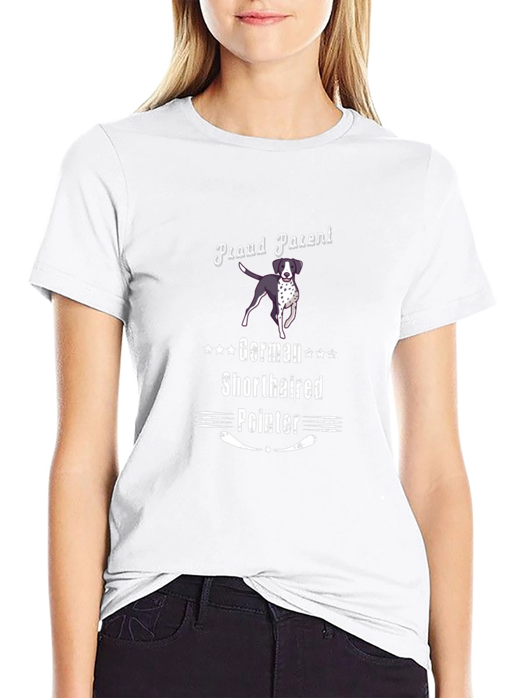 German Shorthaired Pointer Proud Parent T-Shirt – Dog Lover Tee