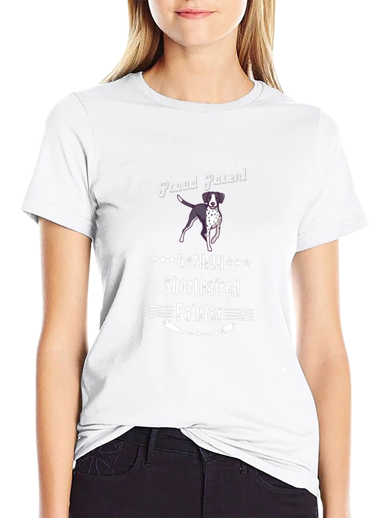German Shorthaired Pointer Proud Parent T-Shirt – Dog Lover Tee