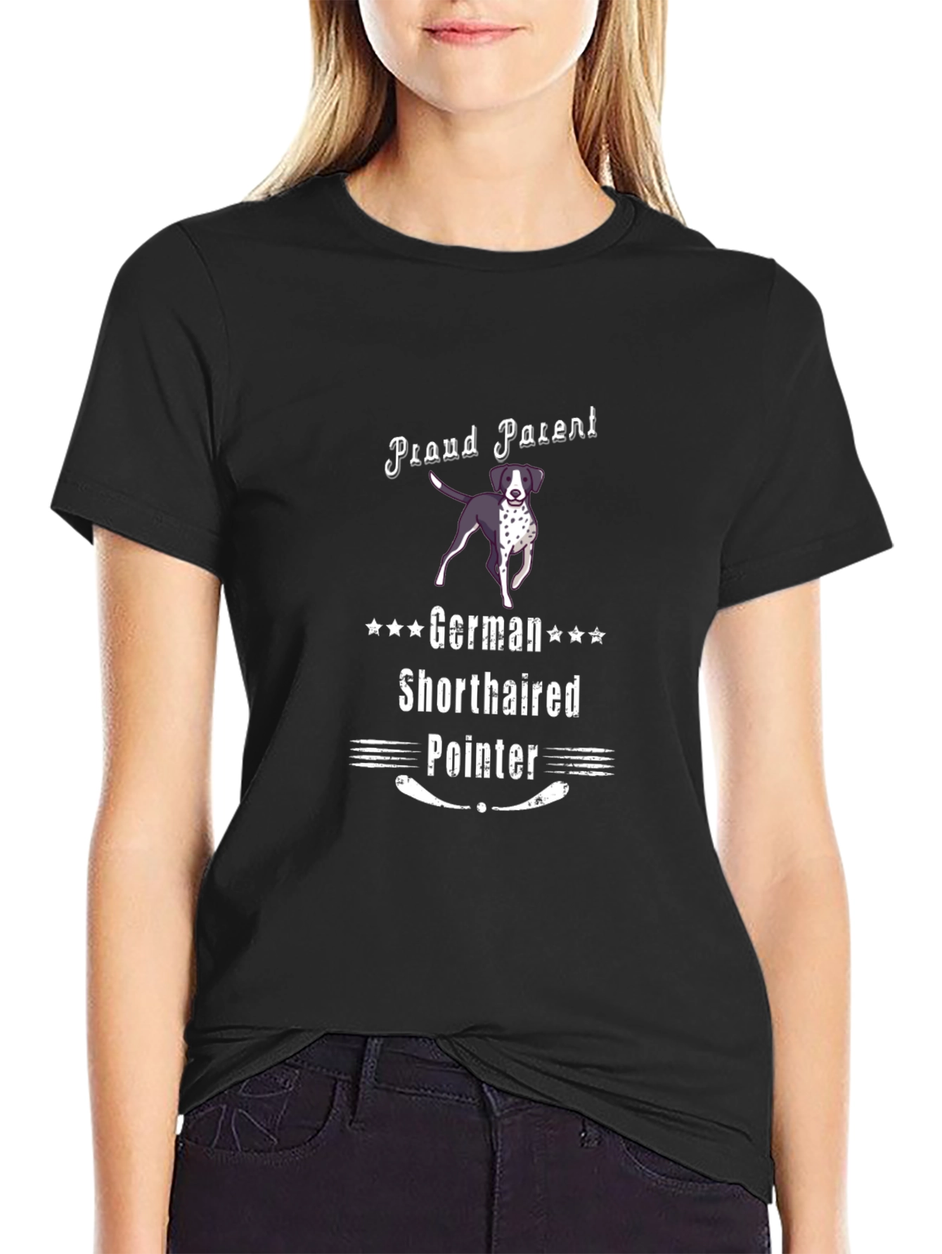 German Shorthaired Pointer Proud Parent T-Shirt – Dog Lover Tee