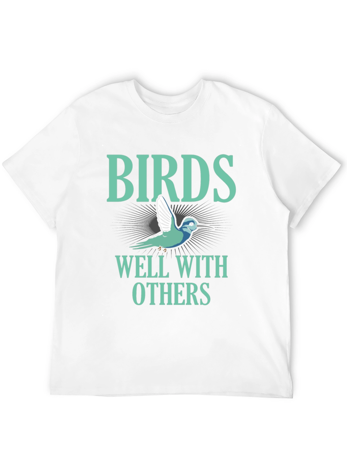 Birds Well With Others Graphic T-Shirt