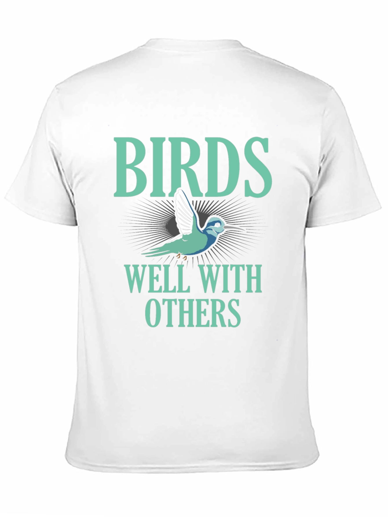 Birds Well With Others Graphic T-Shirt