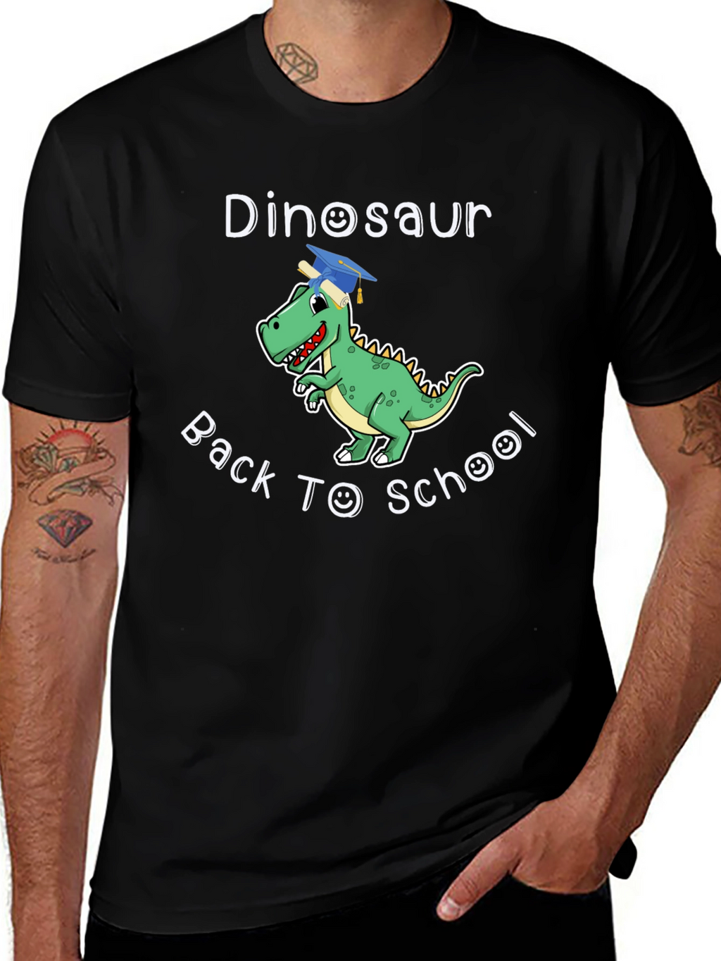 Dinosaur Back to School T-Shirt