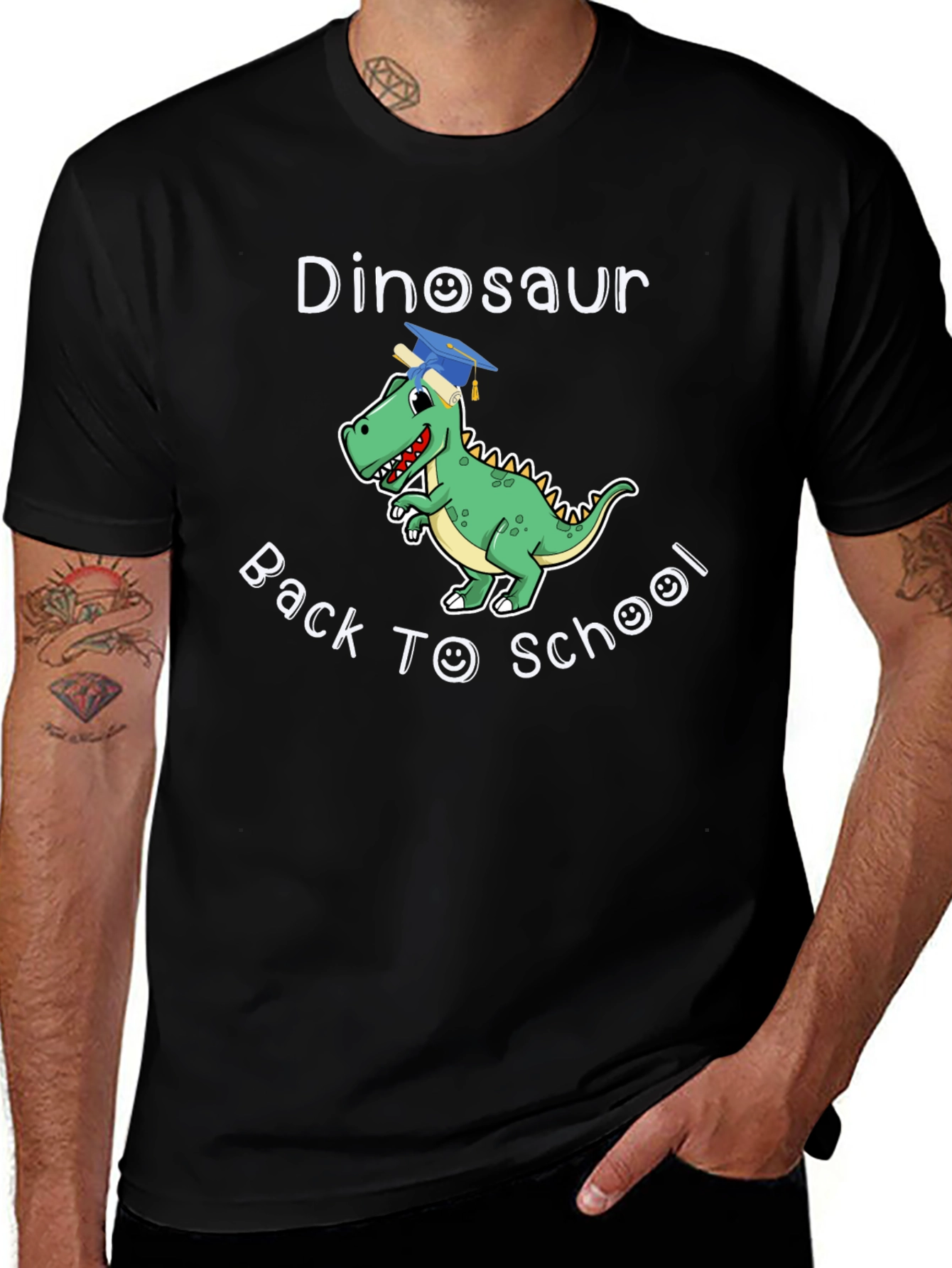 Dinosaur Back to School T-Shirt