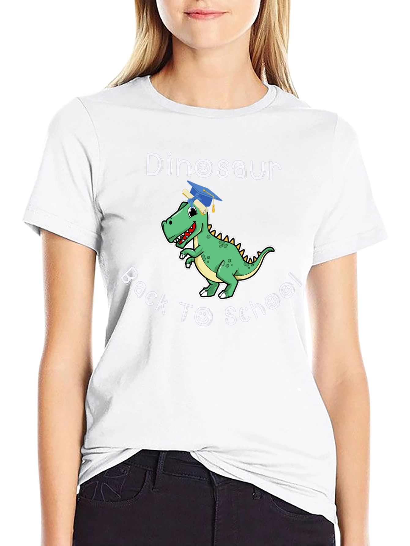 Dinosaur Back to School T-Shirt