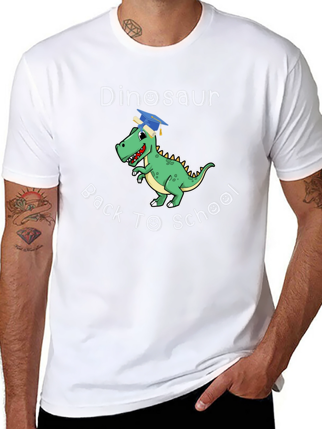 Dinosaur Back to School T-Shirt