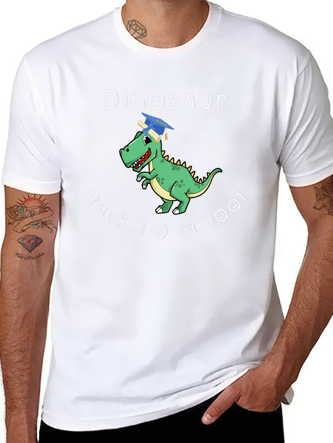 Dinosaur Back to School T-Shirt