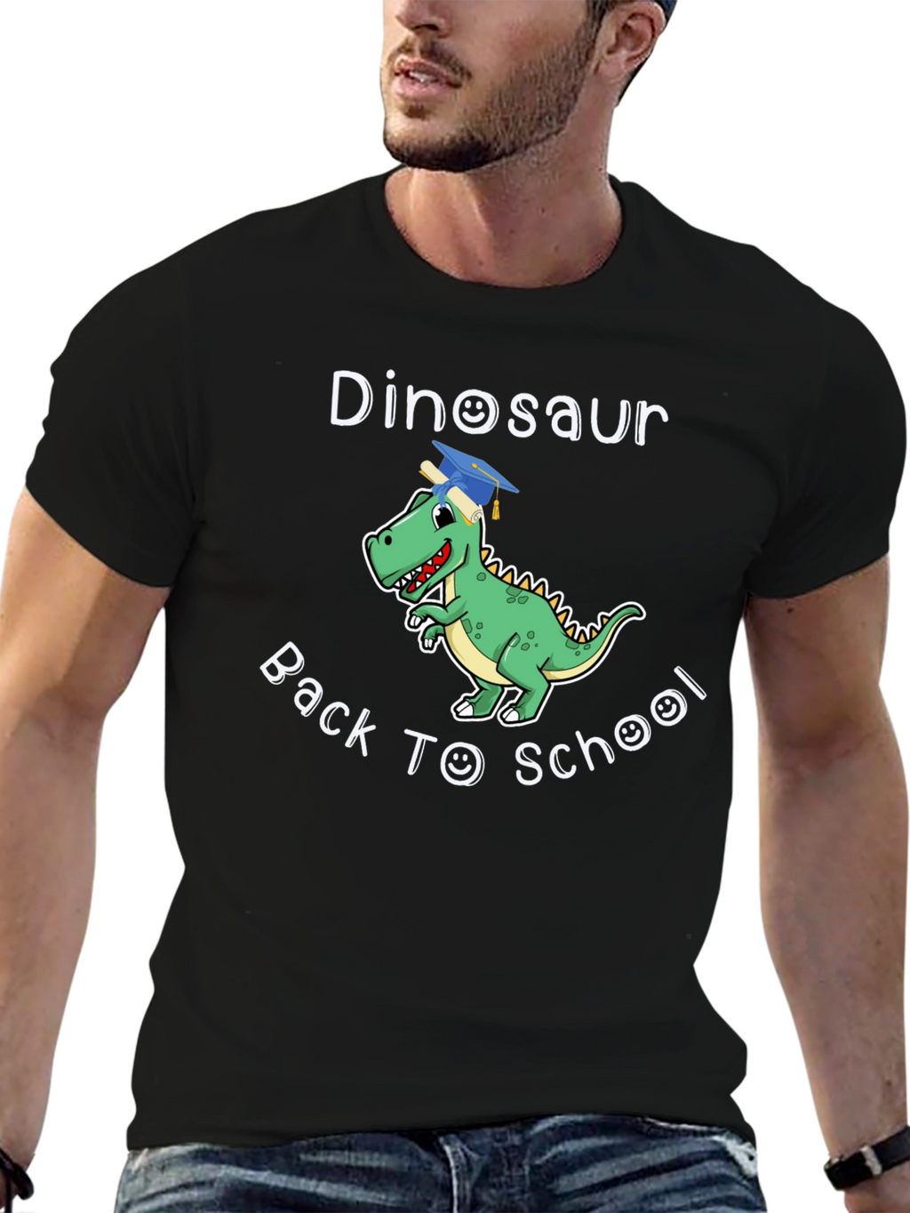 Dinosaur Back to School T-Shirt