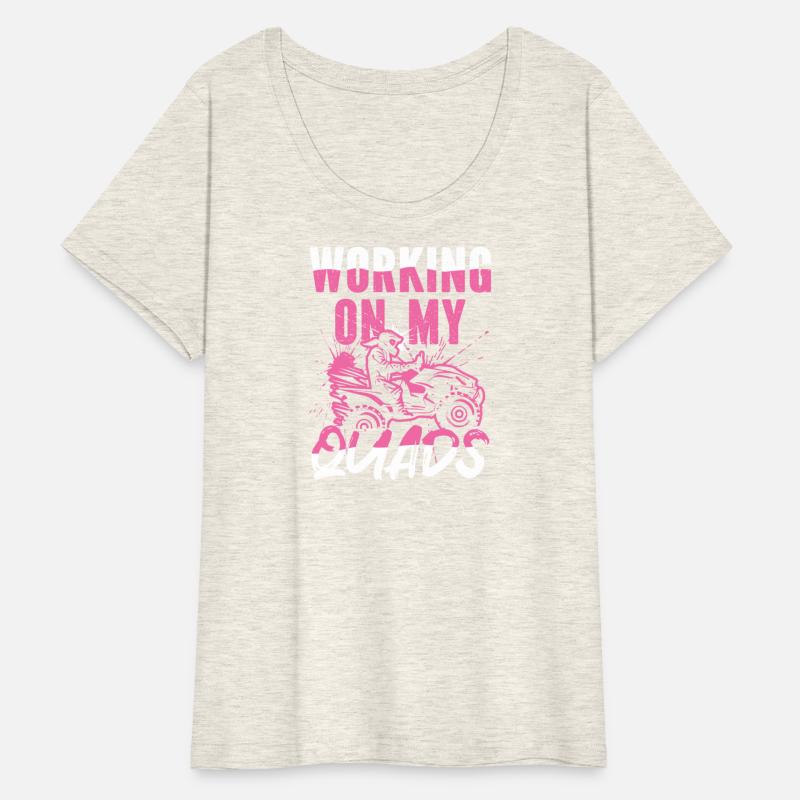 Quad Bike Riding Girl Funny ATV Girls