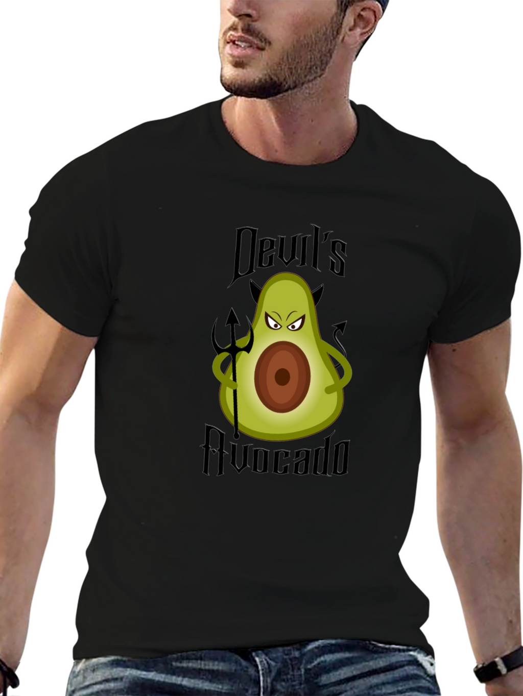 Devils Avocado Graphic Tee -  Unique & Funny