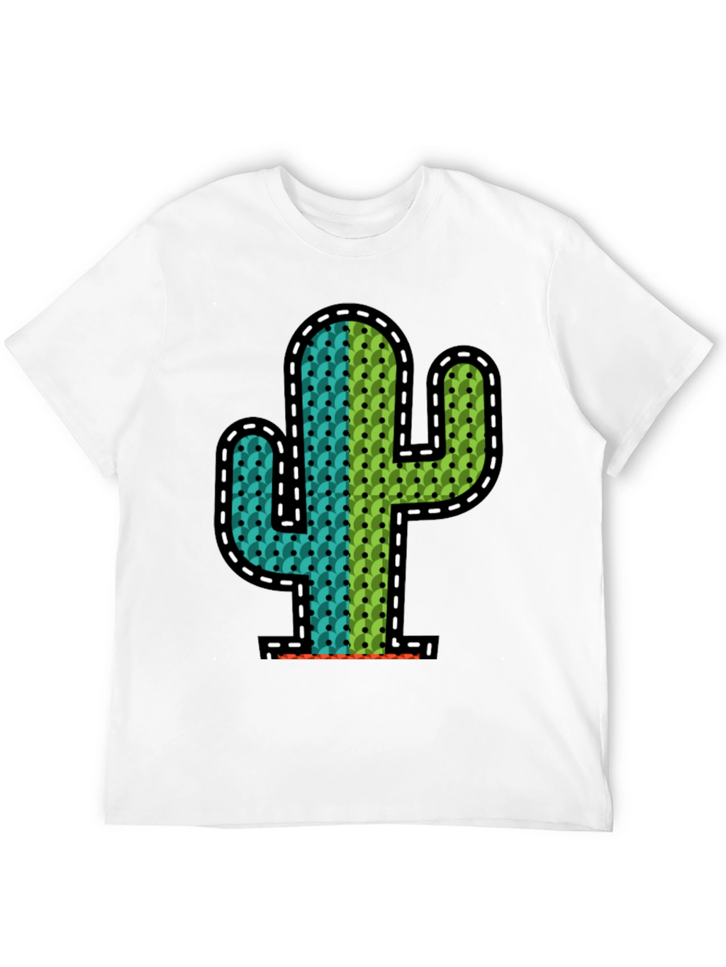 Cactus Graphic Tee - Modern Desert Style